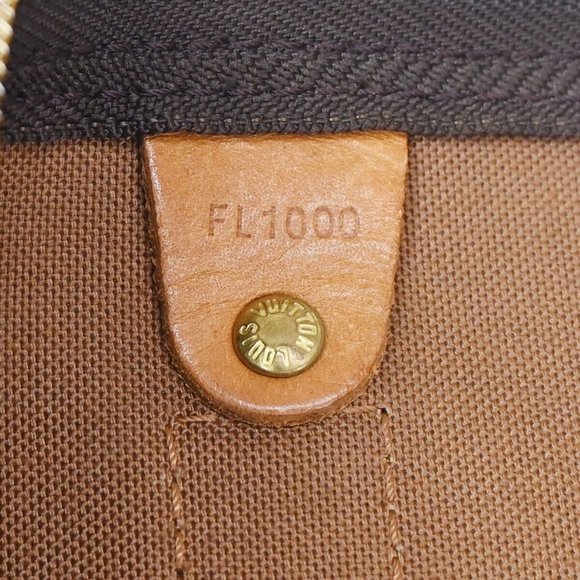 LOUIS VUITTON Keepall 50 Travel Hand Bag Monogram Leather Brown - Picture 3 of 9